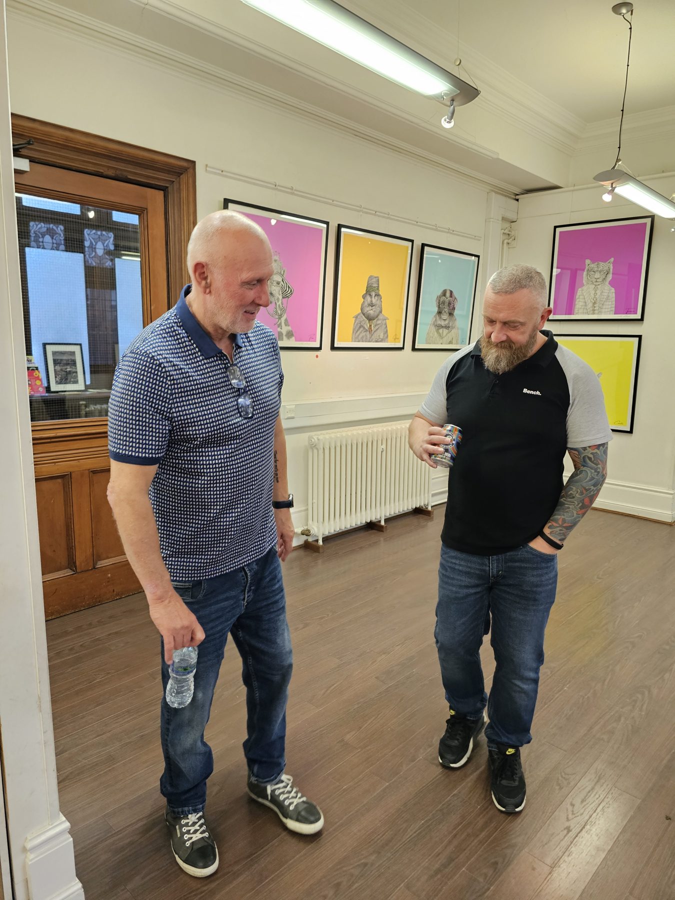 Mike Roberts, The Quirky Art Man, in his Timperley garden studio and at art fairs — photo 5