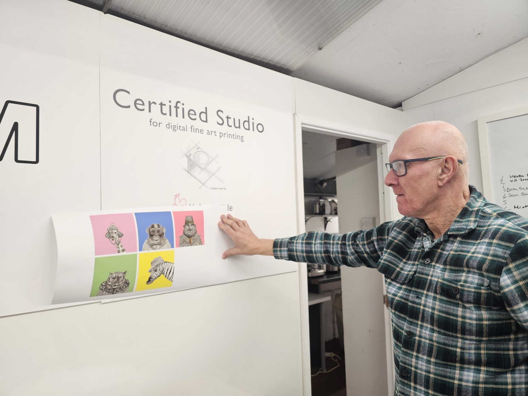 Mike Roberts, The Quirky Art Man, in his Timperley garden studio and at art fairs — photo 6
